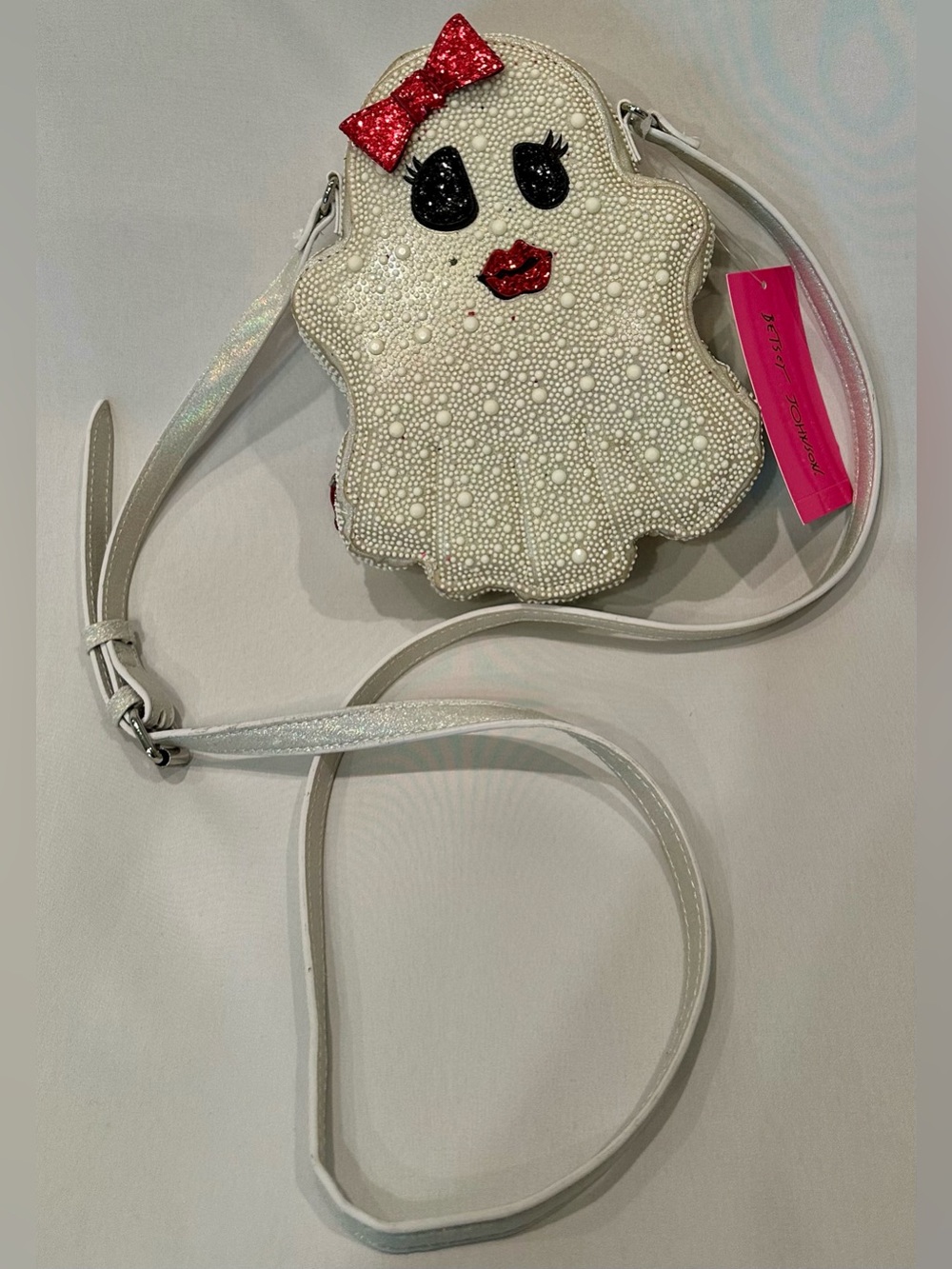 Betsey Johnson Boo Tiful Ghoul Ghost Crossbody Bag - Picture 4 of 8